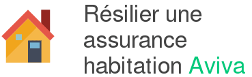 resilier assurance habitation aviva