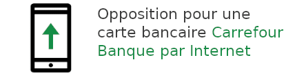 opposition carrefour banque internet